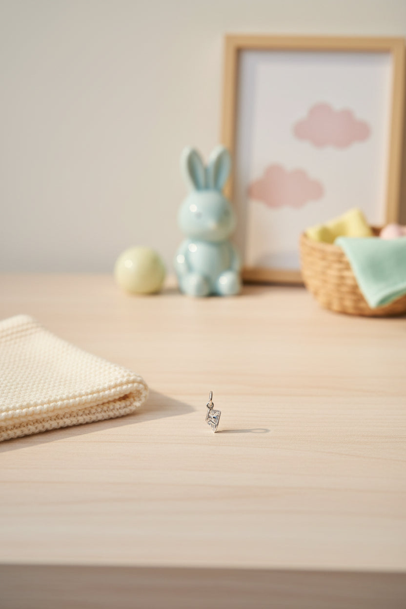 Baby Bootie on a white back ground